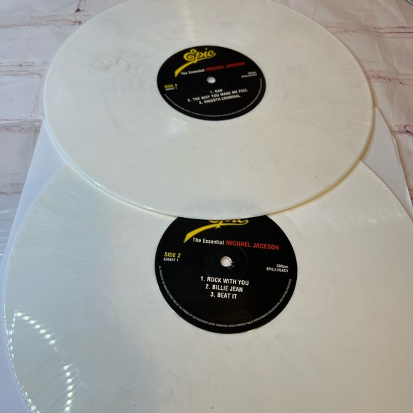 Michael Jackson The Essential Michael Jackson 2005  2LP vinyl -white - Picture 6 of 6